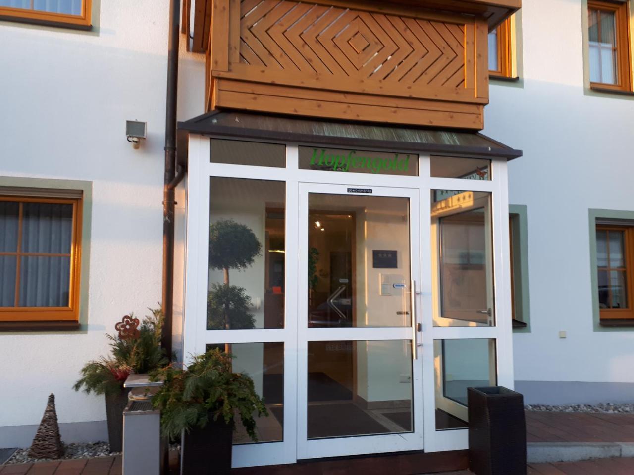 Hotel Garni Hopfengold Wolnzach Exteriér fotografie